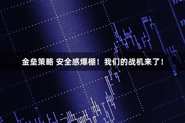 金垒策略 安全感爆棚！我们的战机来了！