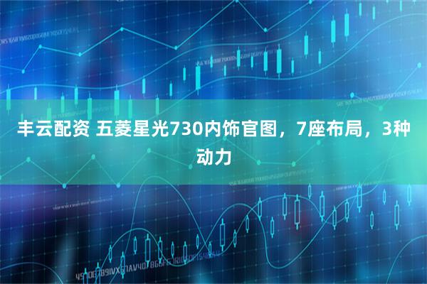 丰云配资 五菱星光730内饰官图，7座布局，3种动力